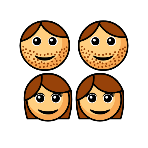 Family - Man: Medium-Light Skin Tone, Man: Medium-Light Skin Tone, Girl: Medium-Light Skin Tone, Girl: Medium-Light Skin Tone Family - Man: Medium-Light Skin Tone, Man: Medium-Light Skin Tone, Girl: Medium-Light Skin Tone, Girl: Medium-Light Skin Tone