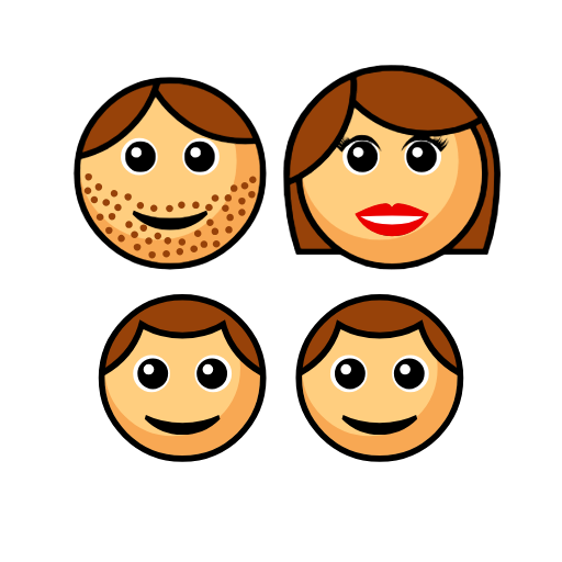 Family - Man: Medium-Light Skin Tone, Woman: Medium-Light Skin Tone, Boy: Medium-Light Skin Tone, Boy: Medium-Light Skin Tone Family - Man: Medium-Light Skin Tone, Woman: Medium-Light Skin Tone, Boy: Medium-Light Skin Tone, Boy: Medium-Light Skin Tone