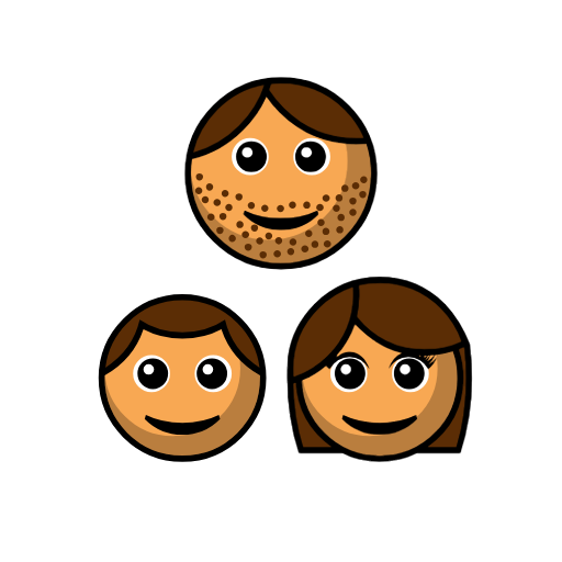 Family - Man: Medium Skin Tone, Boy: Medium Skin Tone, Girl: Medium Skin Tone Family - Man: Medium Skin Tone, Boy: Medium Skin Tone, Girl: Medium Skin Tone