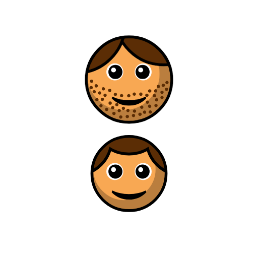 Family - Man: Medium Skin Tone, Boy: Medium Skin Tone Family - Man: Medium Skin Tone, Boy: Medium Skin Tone