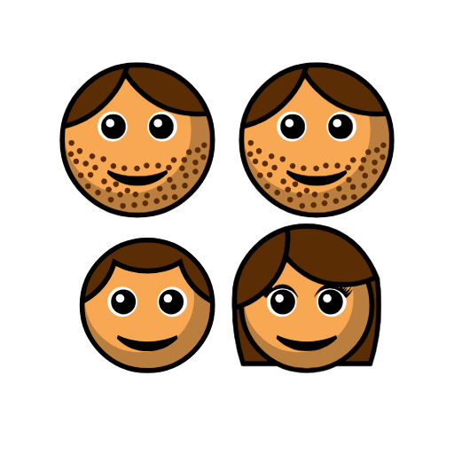 Family - Man: Medium Skin Tone, Man: Medium Skin Tone, Boy: Medium Skin Tone, Girl: Medium Skin Tone Family - Man: Medium Skin Tone, Man: Medium Skin Tone, Boy: Medium Skin Tone, Girl: Medium Skin Tone