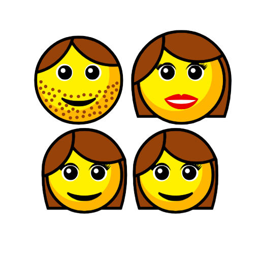 Family: Man, Woman, Girl, Girl Family: Man, Woman, Girl, Girl