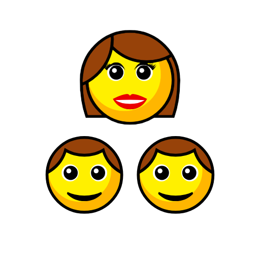 Family: Woman, Boy, Boy Family: Woman, Boy, Boy