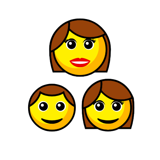 Family: Woman, Boy, Girl Family: Woman, Boy, Girl