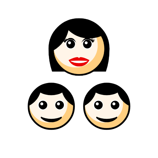 Family - Woman: Light Skin Tone, Boy: Light Skin Tone, Boy: Light Skin Tone Family - Woman: Light Skin Tone, Boy: Light Skin Tone, Boy: Light Skin Tone