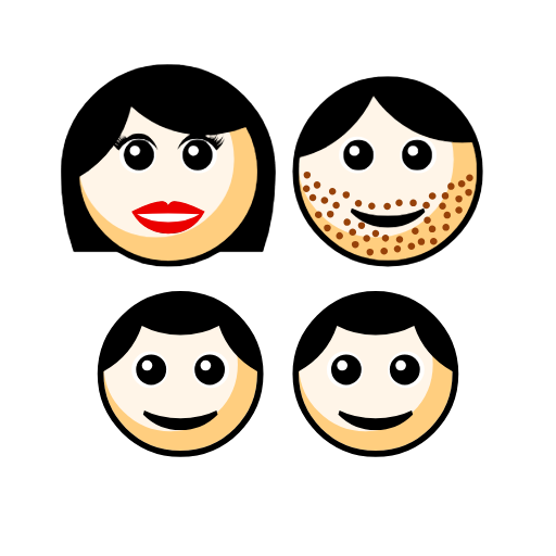 Family - Woman: Light Skin Tone, Man: Light Skin Tone, Boy: Light Skin Tone, Boy: Light Skin Tone Family - Woman: Light Skin Tone, Man: Light Skin Tone, Boy: Light Skin Tone, Boy: Light Skin Tone