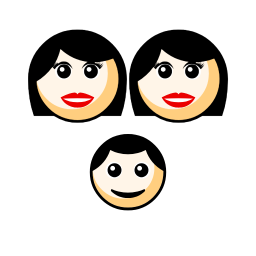 Family - Woman: Light Skin Tone, Woman: Light Skin Tone, Boy: Light Skin Tone Family - Woman: Light Skin Tone, Woman: Light Skin Tone, Boy: Light Skin Tone