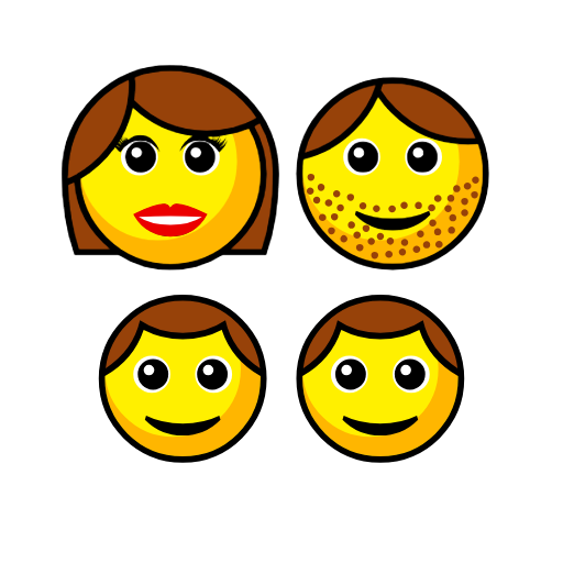 Family: Woman, Man, Boy, Boy Family: Woman, Man, Boy, Boy