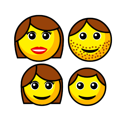 Family: Woman, Man, Girl, Boy Family: Woman, Man, Girl, Boy