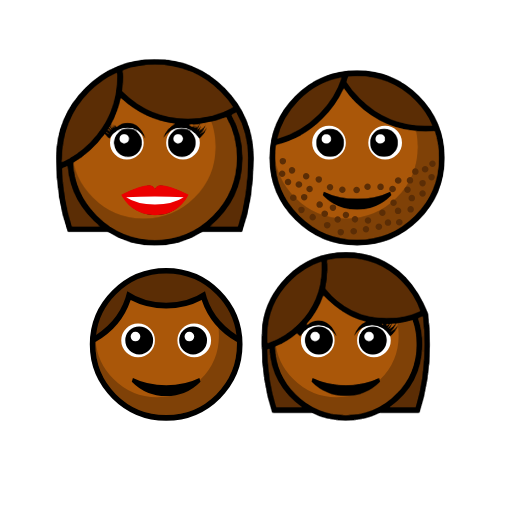 Family - Woman: Medium-Dark Skin Tone, Man: Medium-Dark Skin Tone, Boy: Medium-Dark Skin Tone, Girl: Medium-Dark Skin Tone Family - Woman: Medium-Dark Skin Tone, Man: Medium-Dark Skin Tone, Boy: Medium-Dark Skin Tone, Girl: Medium-Dark Skin Tone