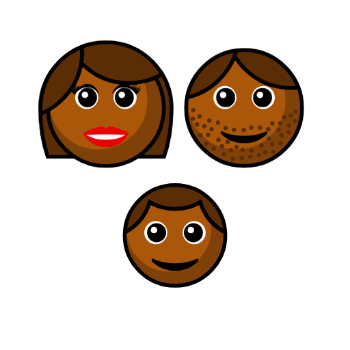 Family - Woman: Medium-Dark Skin Tone, Man: Medium-Dark Skin Tone, Boy: Medium-Dark Skin Tone Family - Woman: Medium-Dark Skin Tone, Man: Medium-Dark Skin Tone, Boy: Medium-Dark Skin Tone