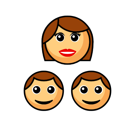 Family - Woman: Medium-Light Skin Tone, Boy: Medium-Light Skin Tone, Boy: Medium-Light Skin Tone Family - Woman: Medium-Light Skin Tone, Boy: Medium-Light Skin Tone, Boy: Medium-Light Skin Tone