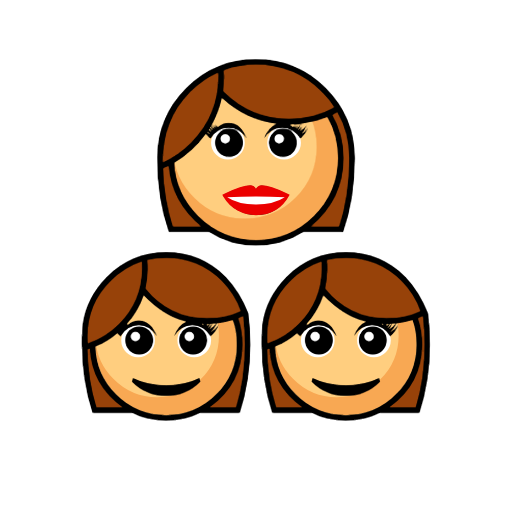 Family - Woman: Medium-Light Skin Tone, Girl: Medium-Light Skin Tone, Girl: Medium-Light Skin Tone Family - Woman: Medium-Light Skin Tone, Girl: Medium-Light Skin Tone, Girl: Medium-Light Skin Tone