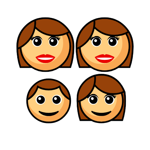 Family - Woman: Medium-Light Skin Tone, Woman: Medium-Light Skin Tone, Boy: Medium-Light Skin Tone, Girl: Medium-Light Skin Tone Family - Woman: Medium-Light Skin Tone, Woman: Medium-Light Skin Tone, Boy: Medium-Light Skin Tone, Girl: Medium-Light Skin Tone