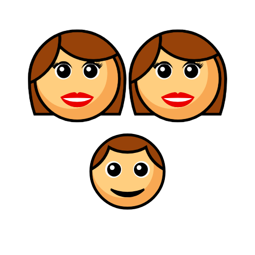 Family - Woman: Medium-Light Skin Tone, Woman: Medium-Light Skin Tone, Boy: Medium-Light Skin Tone Family - Woman: Medium-Light Skin Tone, Woman: Medium-Light Skin Tone, Boy: Medium-Light Skin Tone