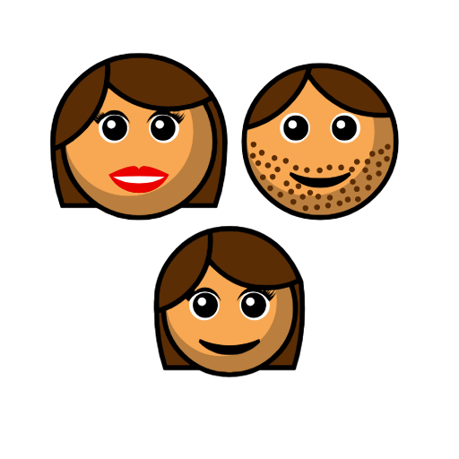 Family - Woman: Medium Skin Tone, Man: Medium Skin Tone, Girl: Medium Skin Tone Family - Woman: Medium Skin Tone, Man: Medium Skin Tone, Girl: Medium Skin Tone