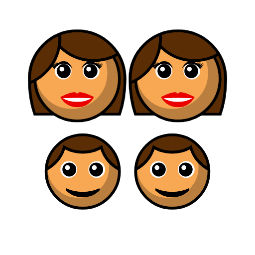Family - Woman: Medium Skin Tone, Woman: Medium Skin Tone, Boy: Medium Skin Tone, Boy: Medium Skin Tone Family - Woman: Medium Skin Tone, Woman: Medium Skin Tone, Boy: Medium Skin Tone, Boy: Medium Skin Tone
