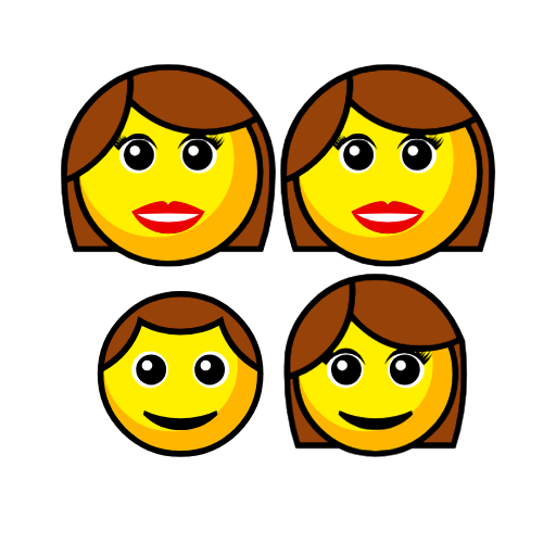 Family: Woman, Woman, Boy, Girl Family: Woman, Woman, Boy, Girl