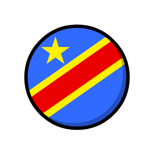 Flag: Congo - Kinshasa Flag: Congo - Kinshasa