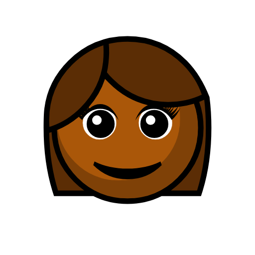 Girl: Medium-Dark Skin Tone Girl: Medium-Dark Skin Tone