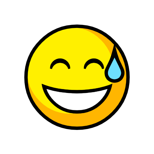 Grinning Face with Sweat Grinning Face with Sweat
