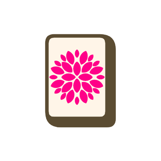 Mahjong Tile Chrysanthemum Mahjong Tile Chrysanthemum