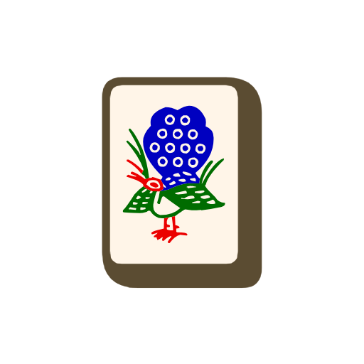 Mahjong Tile One of Bamboos Mahjong Tile One of Bamboos