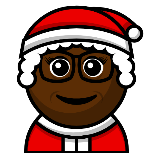 Mrs. Claus: Dark Skin Tone Mrs. Claus: Dark Skin Tone