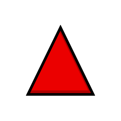 Red Triangle Pointed Up Red Triangle Pointed Up