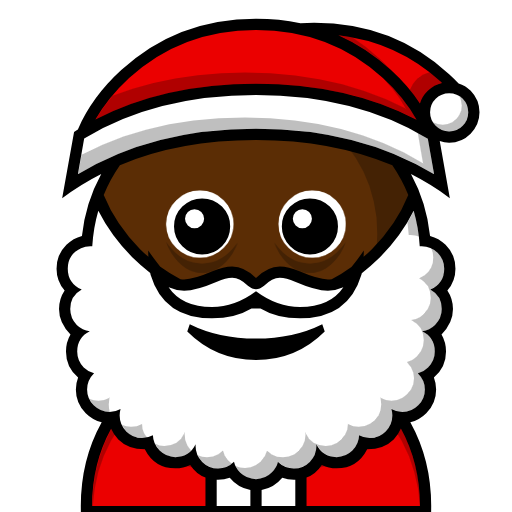 Santa Claus: Dark Skin Tone Santa Claus: Dark Skin Tone