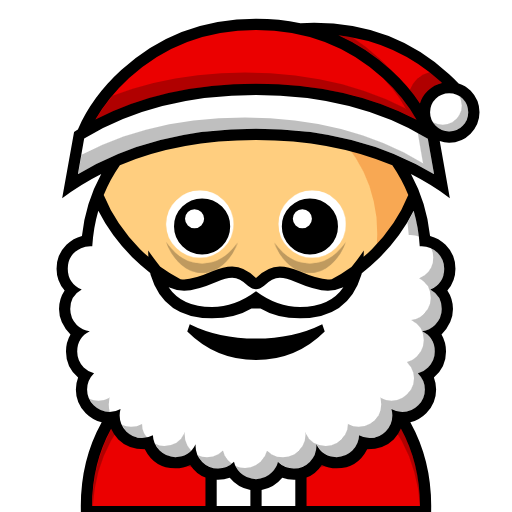 Santa Claus: Medium-Light Skin Tone Santa Claus: Medium-Light Skin Tone