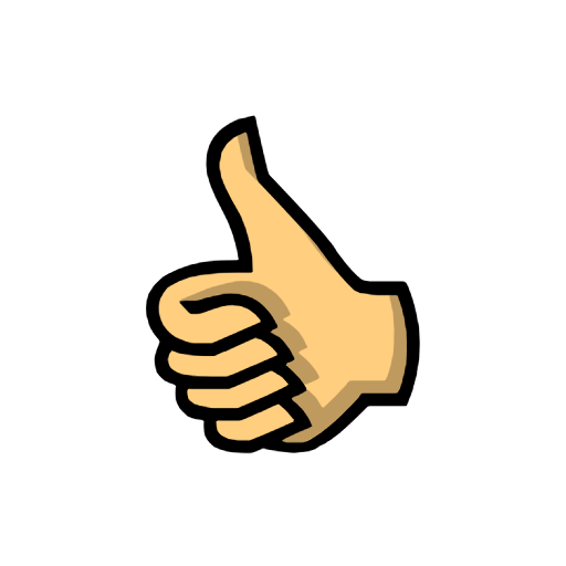 Thumbs Up: Medium-Light Skin Tone Thumbs Up: Medium-Light Skin Tone