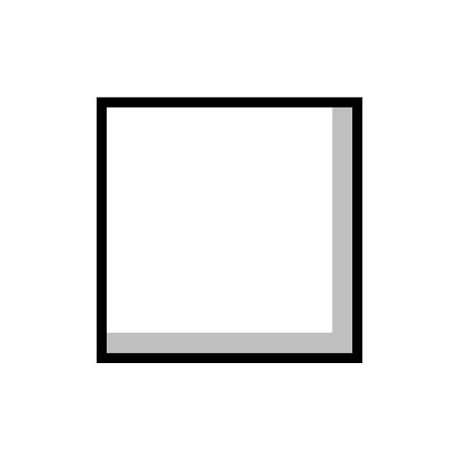 White Large Square White Large Square