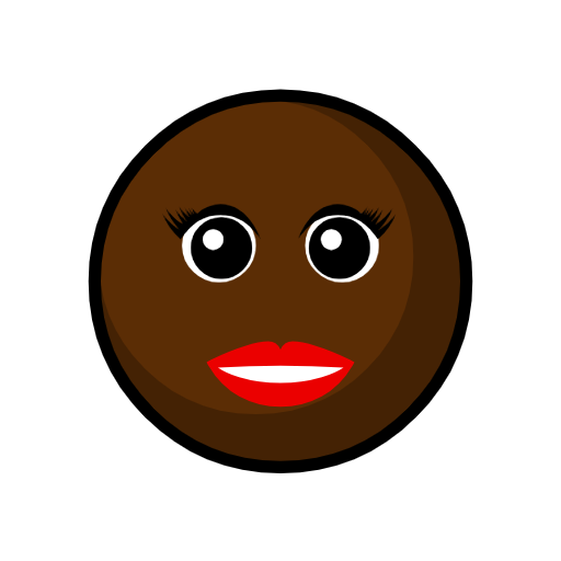 Woman: Dark Skin Tone, Bald Woman: Dark Skin Tone, Bald