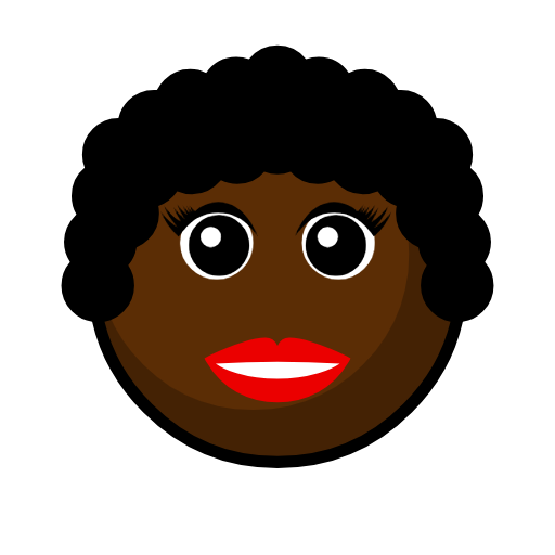Woman: Dark Skin Tone, Curly Hair Woman: Dark Skin Tone, Curly Hair