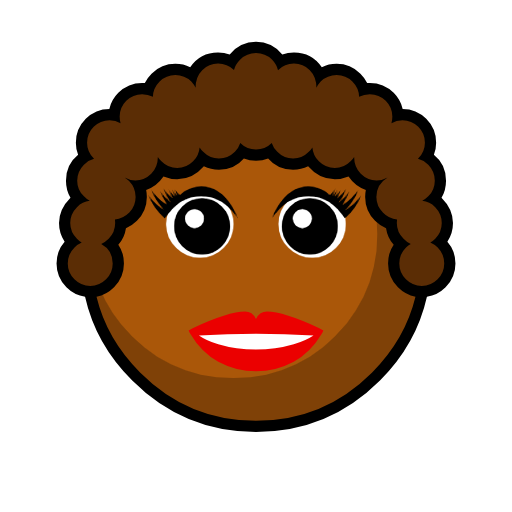 Woman: Medium-Dark Skin Tone, Curly Hair Woman: Medium-Dark Skin Tone, Curly Hair