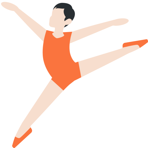 Ballet Dancer: Light Skin Tone Ballet Dancer: Light Skin Tone