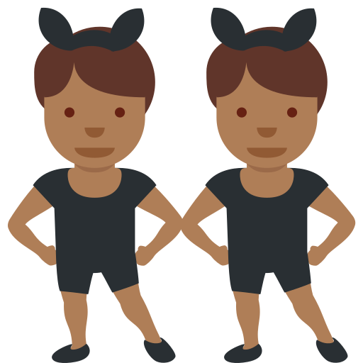 Men with Bunny Ears: Medium-Dark Skin Tone Men with Bunny Ears: Medium-Dark Skin Tone