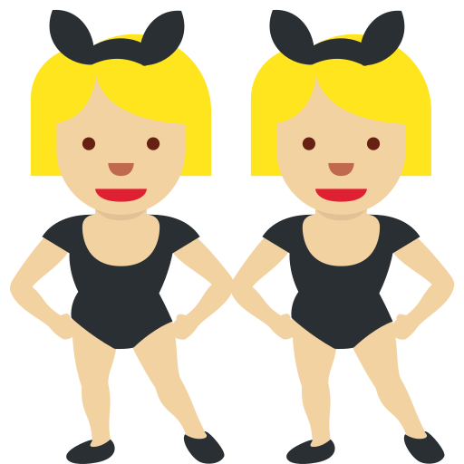 Women with Bunny Ears: Medium-Light Skin Tone Women with Bunny Ears: Medium-Light Skin Tone