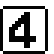 囲み数字4