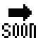 SOON矢印