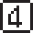 囲み数字4