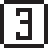 囲み数字3