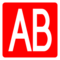 AB Button (Blood Type)