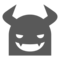Angry Face with Horns