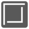 Black Square Button