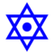 Dotted Six-Pointed Star