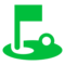 Flag in Hole