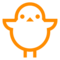 Front-Facing Baby Chick
