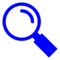 Magnifying Glass Tilted Left